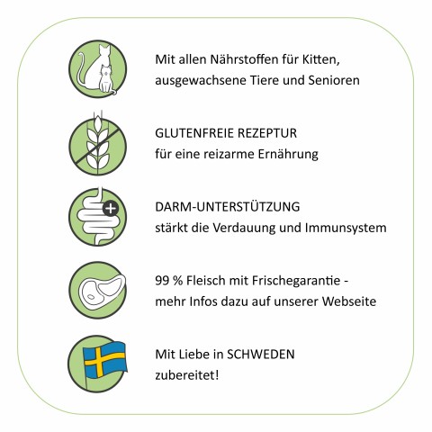 Katze Nassfutter Puterichs Delight 400g 6 Stück -4- Anifit